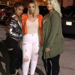 Silver statement puffer jacket 💿